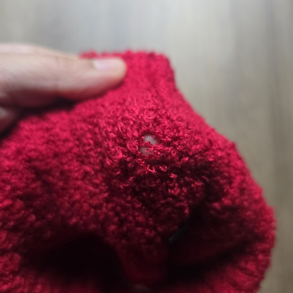 Pierre Cardin Vibrant Red Turtleneck Sweater - Picture 6 of 6